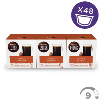 Lot of 3 boxes of Large Intense NESCAFÉ® Dolce Gusto®